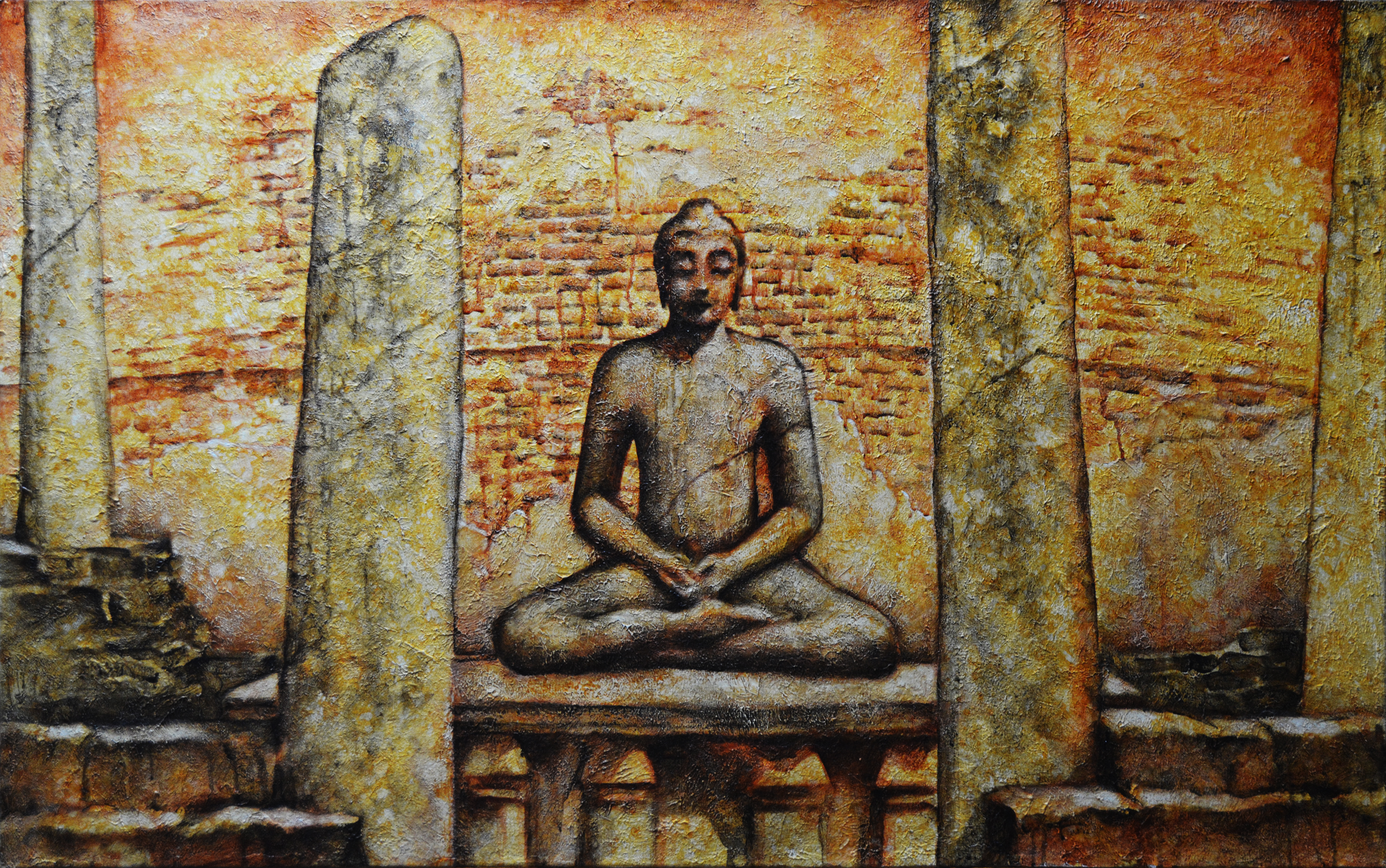 Buddha Amongst the Ruins
